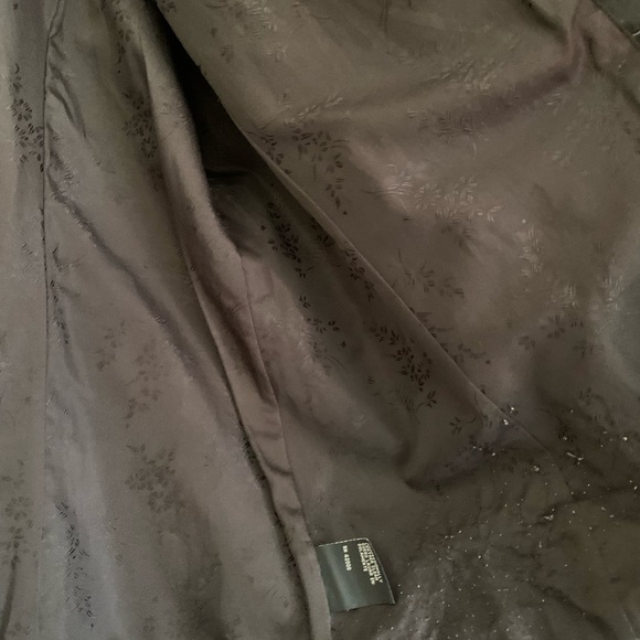 Woman leather single button jacket - Picture 9 of 14